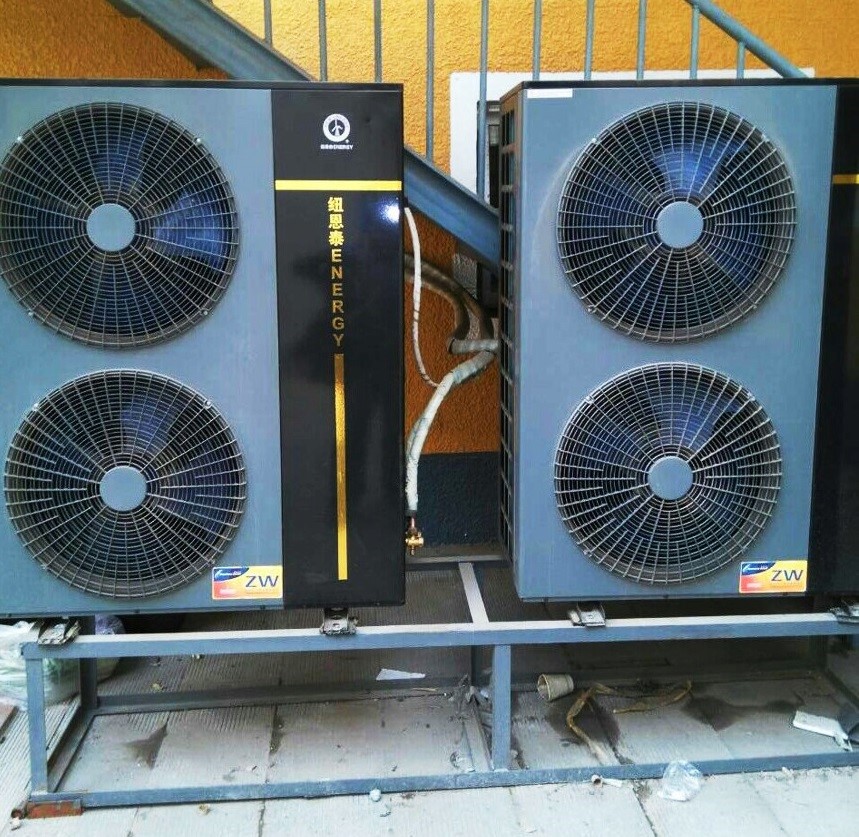 村落空气能取暖